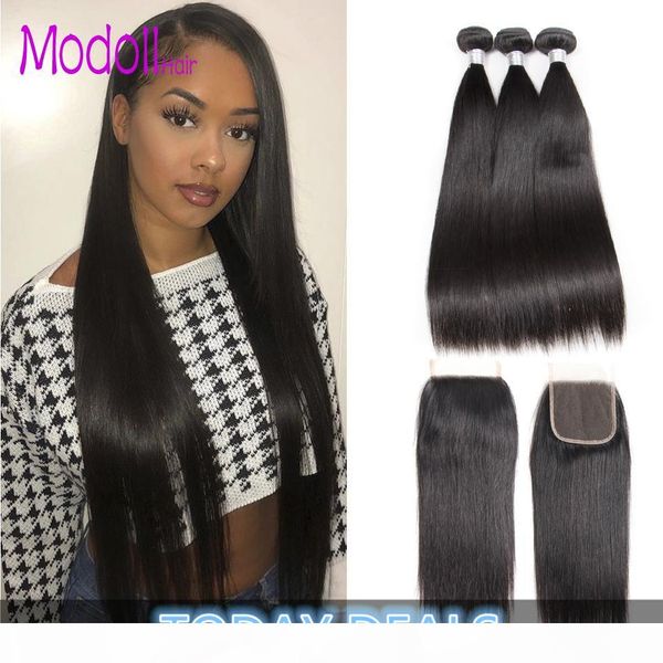 straight human hair extension 100% human hair bundles with closure brazilian hair weave 3 4 bundles straight bundles with lace closure, Black;brown
straight human hair extension 100% human hair bundles with closure brazilian hair weave 3 4 bundles straight bundles with lace closure, Black;brown