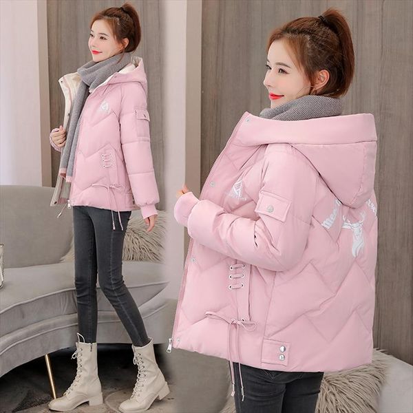 new women parkas jackets winter fashion hooded thicken coats striped women short down cotton parkas pocket warm female outwear, Black
new women parkas jackets winter fashion hooded thicken coats striped women short down cotton parkas pocket warm female outwear, Black