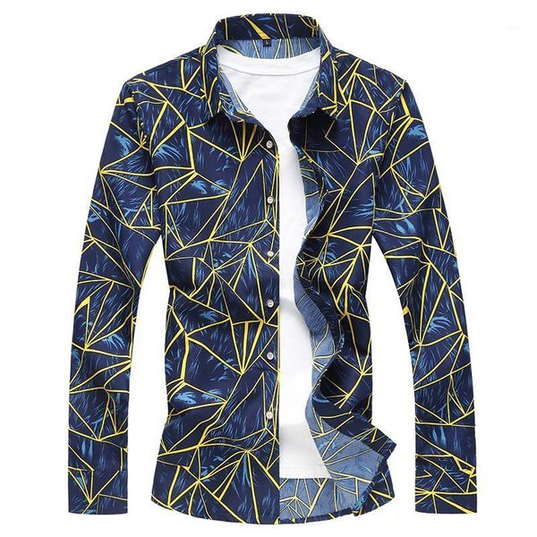 2020 men new geometric printed slim fit dress shirts male casual long sleeve business simple shirt chemise homme 6xl 7xl1, White;black
2020 men new geometric printed slim fit dress shirts male casual long sleeve business simple shirt chemise homme 6xl 7xl1, White;black