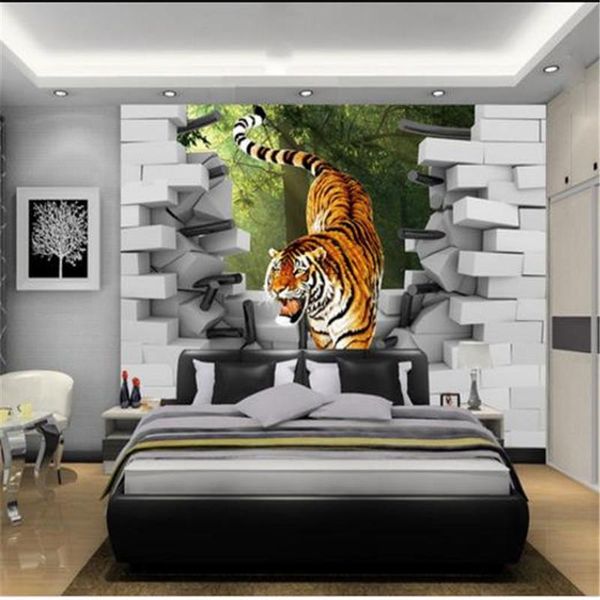 custom 3d wallpapers brick stone murals tiger animal for bedroom tv living room background wall papers home decor painting
custom 3d wallpapers brick stone murals tiger animal for bedroom tv living room background wall papers home decor painting