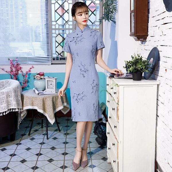 2020 chinese dress print chinese traditional vestidsos women female cheongsam elegant vintage party dress short qipao1, Red
2020 chinese dress print chinese traditional vestidsos women female cheongsam elegant vintage party dress short qipao1, Red
