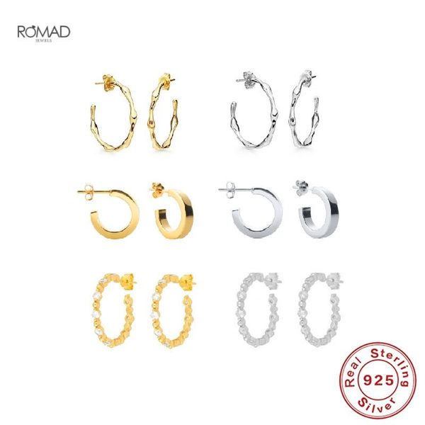 stud romad exaggerated c shape earrings for women fashion ins glossy/zircon piercing earings silver 925 jewelry gift pendientes, Golden;silver
stud romad exaggerated c shape earrings for women fashion ins glossy/zircon piercing earings silver 925 jewelry gift pendientes, Golden;silver