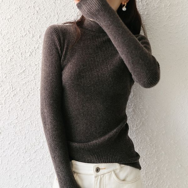 2021 9 colours winter thin elastic blouses women 100% merin wool knitting turtleneck high standard female pullovers jumpers 6jfh, White;black
2021 9 colours winter thin elastic blouses women 100% merin wool knitting turtleneck high standard female pullovers jumpers 6jfh, White;black