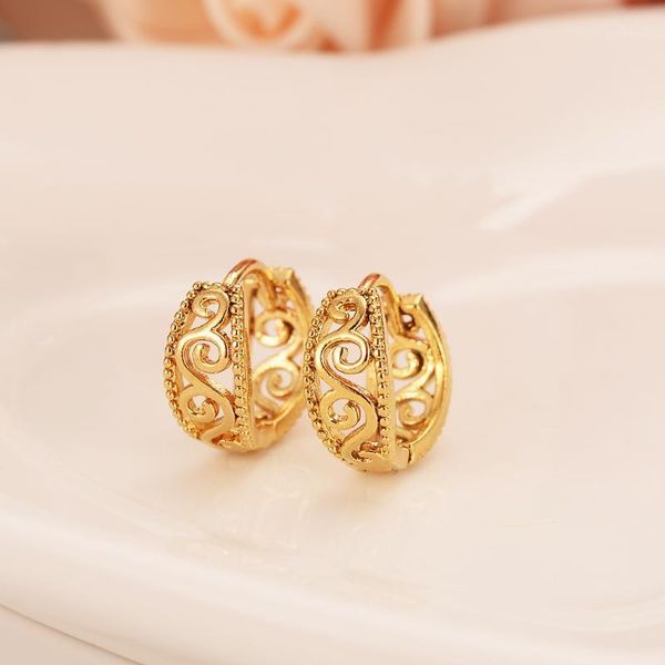 hoop & huggie scrub women's round earrings 24k gold color middle earring for mens girls boys fashion kids children jewelry wedding part, Golden;silver
hoop & huggie scrub women's round earrings 24k gold color middle earring for mens girls boys fashion kids children jewelry wedding part, Golden;silver