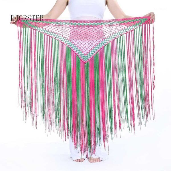 djgrster 13colors belly dance clothes accessories stretchy long tassel triangle belt hand crochet belly dance hip scarf1, Black;red
djgrster 13colors belly dance clothes accessories stretchy long tassel triangle belt hand crochet belly dance hip scarf1, Black;red