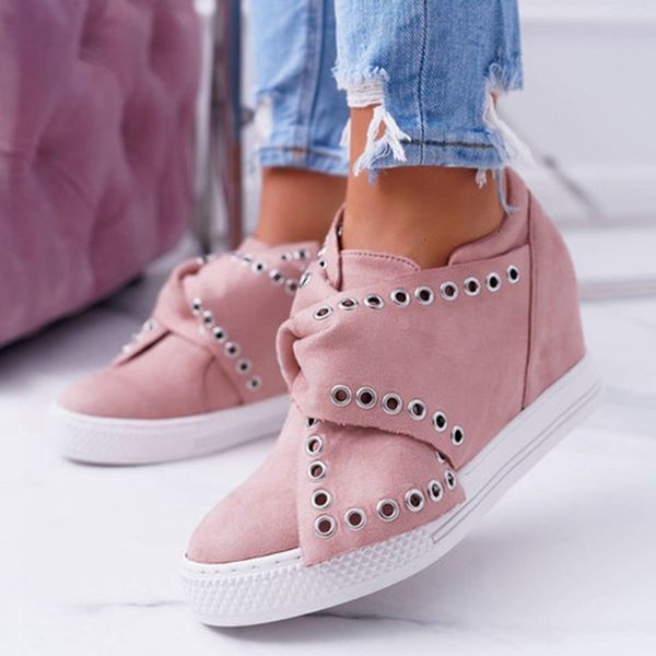 2021 new women bowtie ankle boots wee autumn slip on height increase lady fashion casual vulcanized shoes plus size dpkf, Black
2021 new women bowtie ankle boots wee autumn slip on height increase lady fashion casual vulcanized shoes plus size dpkf, Black