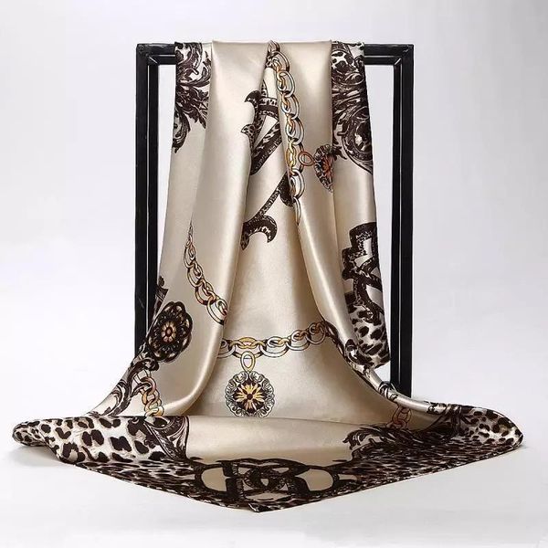 shawls classic 90*90cm square scarf hair tie women elegant head silk scarves shawl wrap ladies bandanna pareo muffler foulard, Blue;gray
shawls classic 90*90cm square scarf hair tie women elegant head silk scarves shawl wrap ladies bandanna pareo muffler foulard, Blue;gray