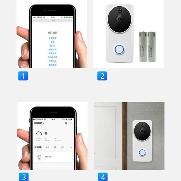 smart doorbell visual wireless night vision smart doorbell pir human motion detection home1
smart doorbell visual wireless night vision smart doorbell pir human motion detection home1