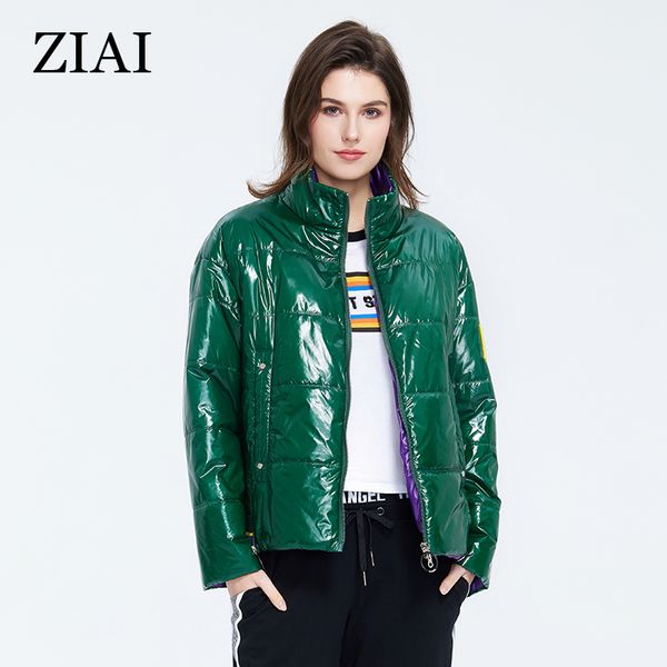 ziai 2020 jacket women coat short jacket black fashion female parka warm windproof with long sleeve ladies for outwear zm-3073 t200612
ziai 2020 jacket women coat short jacket black fashion female parka warm windproof with long sleeve ladies for outwear zm-3073 t200612