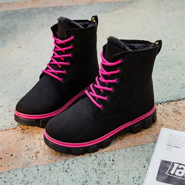 boots women's warm winter cotton snow fashion sewing line students comfortable non-slip, Black
boots women's warm winter cotton snow fashion sewing line students comfortable non-slip, Black