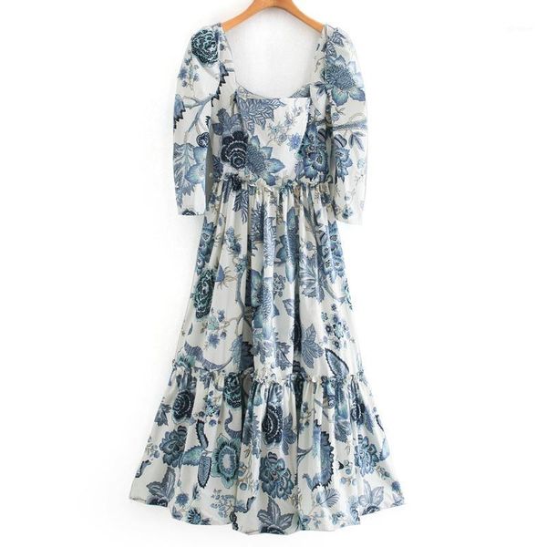 elina bohemian square collar dresses women fashion printed dress women elegant puff sleeve loose long dresses female ladies hv1, Black;gray
elina bohemian square collar dresses women fashion printed dress women elegant puff sleeve loose long dresses female ladies hv1, Black;gray