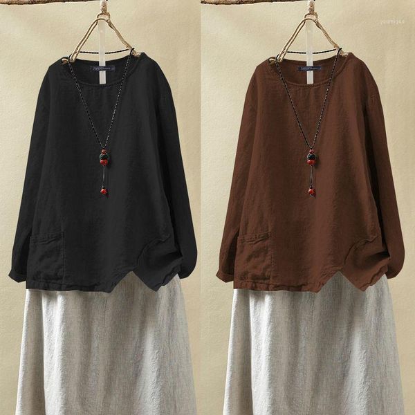 zanzea women blouses casual loose long sleeve shirt 2019 autumn cotton asymmetrical blusas ladies work office tunic plus size1, White
zanzea women blouses casual loose long sleeve shirt 2019 autumn cotton asymmetrical blusas ladies work office tunic plus size1, White