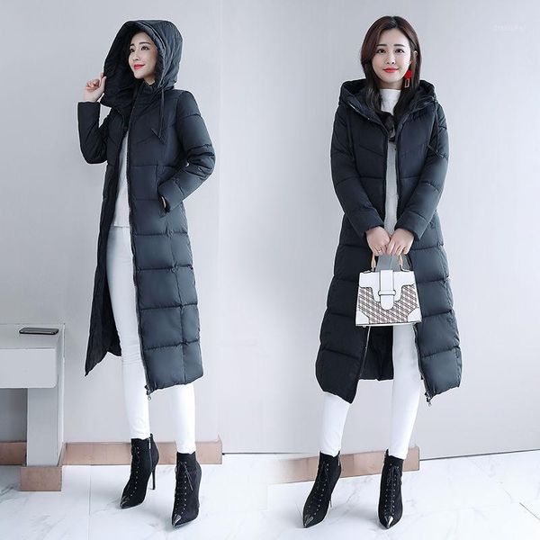 women's down & parkas plus size women's winter women jacket long coat ribbon female warm cotton hoodies t5741, Black
women's down & parkas plus size women's winter women jacket long coat ribbon female warm cotton hoodies t5741, Black