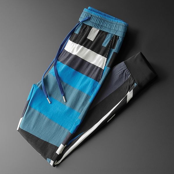 s61hd contrast tight casual sports pants 2020 spring and summer lighttrendy brand men's trendy versatile casual color leggings sports p, Blue
s61hd contrast tight casual sports pants 2020 spring and summer lighttrendy brand men's trendy versatile casual color leggings sports p, Blue