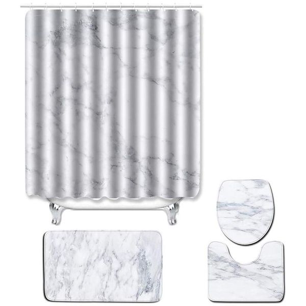 bath accessory set 4pcs/set shower curtain with rugs and accessories printed pattern complete flannel mat bathroom decorations, 71 inc
bath accessory set 4pcs/set shower curtain with rugs and accessories printed pattern complete flannel mat bathroom decorations, 71 inc