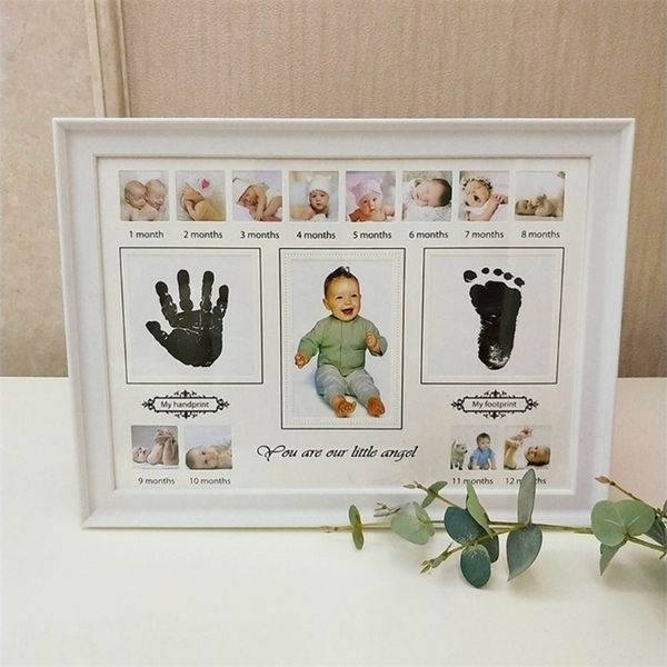 baby handprint footprint p frame with stamp ink newborn decor gift kids imprint hand inkpad souvenirs 19qf lj201215
baby handprint footprint p frame with stamp ink newborn decor gift kids imprint hand inkpad souvenirs 19qf lj201215