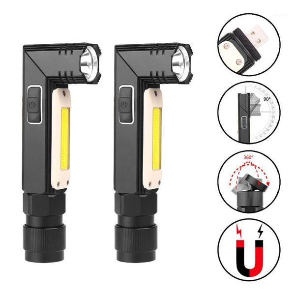 flashlights torches 2pcs magnetic led ultra bright waterproof cob light rechargeable torch tail magnet work 90 degrees rotate lamp1
flashlights torches 2pcs magnetic led ultra bright waterproof cob light rechargeable torch tail magnet work 90 degrees rotate lamp1