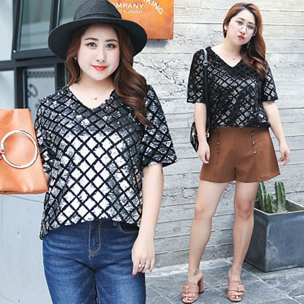 clothes chen xuan women's greater porte sister fat most fertilizing xl summer new personality knit-shirts with cleavage v m903, White
clothes chen xuan women's greater porte sister fat most fertilizing xl summer new personality knit-shirts with cleavage v m903, White