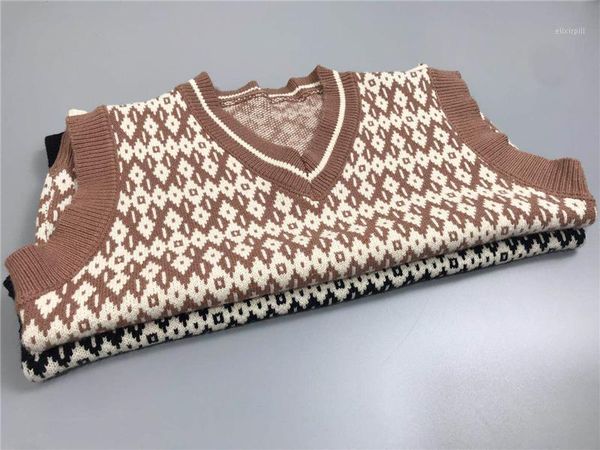 new fashion women's fall sweater, knitting vest, elastic party v-neck loose warm sleeveless woven rhombus blouse1, Black;white
new fashion women's fall sweater, knitting vest, elastic party v-neck loose warm sleeveless woven rhombus blouse1, Black;white