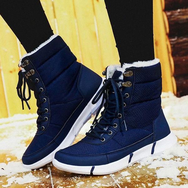 winter waterproof snow women boots with fur plush warm male casual men mid-calf boot sneakers plus size 35-46 #e84s, Black
winter waterproof snow women boots with fur plush warm male casual men mid-calf boot sneakers plus size 35-46 #e84s, Black