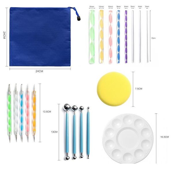 47pcs mandala dotting tools for painting rock stone stencil acrylic stick gem sticker pigment easel palett qylfeu, Silver
47pcs mandala dotting tools for painting rock stone stencil acrylic stick gem sticker pigment easel palett qylfeu, Silver