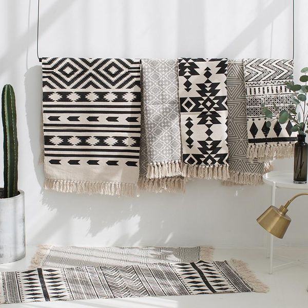 carpets kilim black white 100% cotton living room carpet geometric rug stripe modern mat contemporary design bohemia nordic style
carpets kilim black white 100% cotton living room carpet geometric rug stripe modern mat contemporary design bohemia nordic style