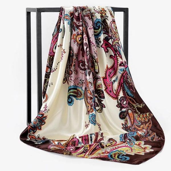 bandanas spring summer square silk neck scarf women scarves print office ladies shawl bandanna 90*90cm muslim hijab kerchief foulard, Blue;gray
bandanas spring summer square silk neck scarf women scarves print office ladies shawl bandanna 90*90cm muslim hijab kerchief foulard, Blue;gray