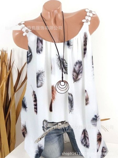 2020 new spring clothes loose printed sleeveless base coat for women coat, 2fpjr, White
2020 new spring clothes loose printed sleeveless base coat for women coat, 2fpjr, White