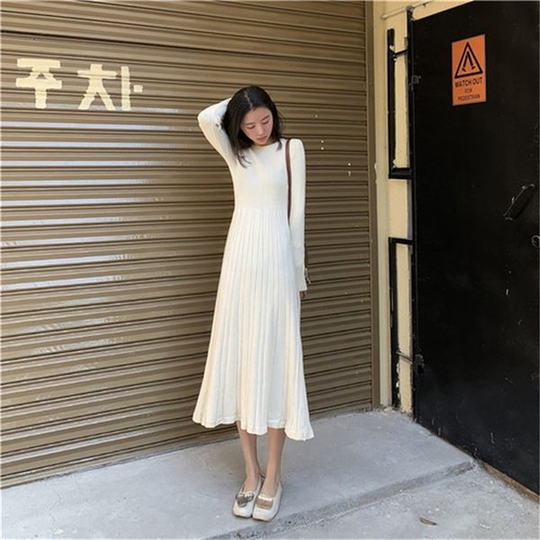 2021 new midi sweater women long sleeve one-piece korean slim thin autumn casual maxi winter office knitted dress female zafk, Black;gray
2021 new midi sweater women long sleeve one-piece korean slim thin autumn casual maxi winter office knitted dress female zafk, Black;gray