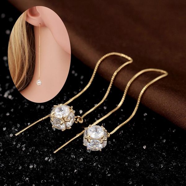 square cube ball cz drop dangle slim box chain threader through long earrings for women girls jewelry aros aretes orecchini, Silver
square cube ball cz drop dangle slim box chain threader through long earrings for women girls jewelry aros aretes orecchini, Silver