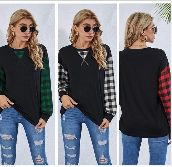 grid sleeves women clothes christmas t shirt xmas pullover fashion long sleeve blouse autumn winter design clothes boutique cz1105c, White
grid sleeves women clothes christmas t shirt xmas pullover fashion long sleeve blouse autumn winter design clothes boutique cz1105c, White