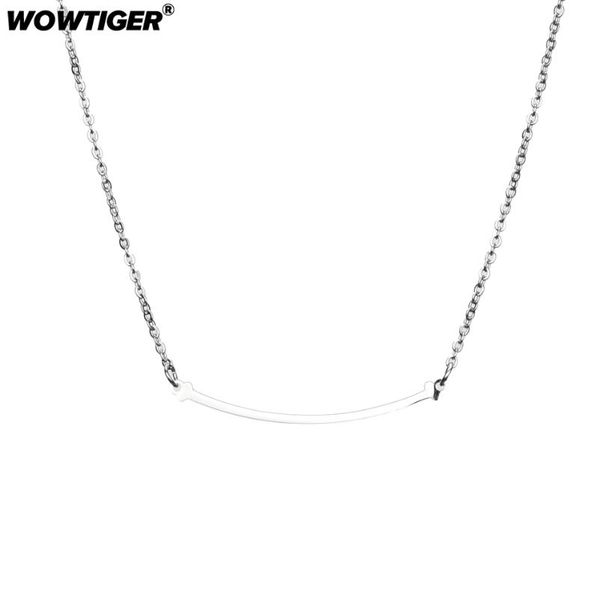 wowtiger new fashion neck chain women pendant necklace stainless steel chain necklaces for women jewelry party gift, Silver
wowtiger new fashion neck chain women pendant necklace stainless steel chain necklaces for women jewelry party gift, Silver