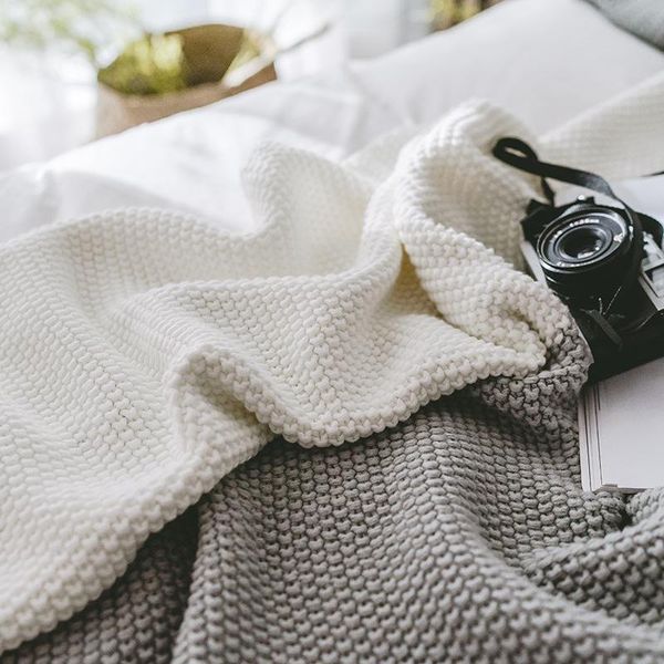 blankets knitted blanket hand weaving pography props soft on the bed&sofa cover 130x170cm
blankets knitted blanket hand weaving pography props soft on the bed&sofa cover 130x170cm