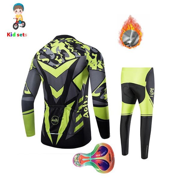 racing sets aofly kid children's long sleeve fleece warm suit cycling & bike jersey mask green silicone animal cushions in winter, Black;blue
racing sets aofly kid children's long sleeve fleece warm suit cycling & bike jersey mask green silicone animal cushions in winter, Black;blue