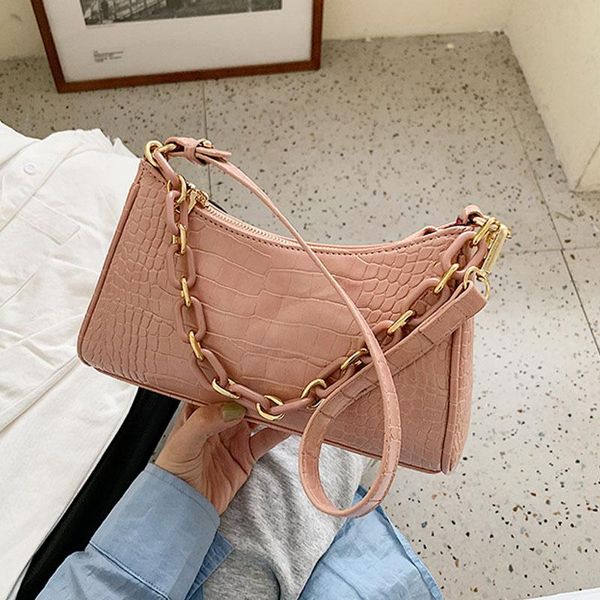 cross body fashion crocodile pattern pu leather small armpit bags for women 2021 summer solid color chain shoulder lady travel handbag
cross body fashion crocodile pattern pu leather small armpit bags for women 2021 summer solid color chain shoulder lady travel handbag