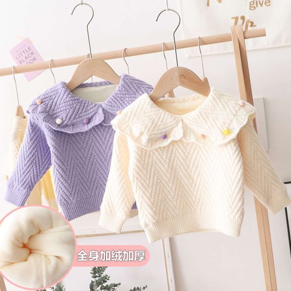 and 2020 winter new sweater plush thickened ins foreign sle lapel cute rabbit children's clothing girl's children, Blue
and 2020 winter new sweater plush thickened ins foreign sle lapel cute rabbit children's clothing girl's children, Blue