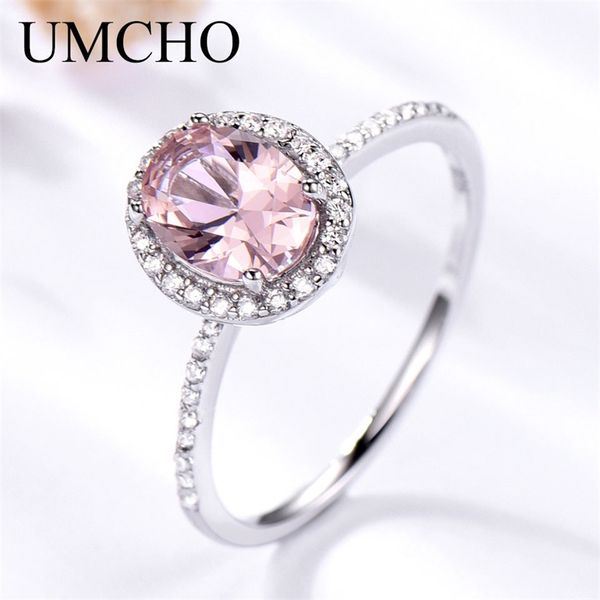 umcho 925 sterling silver ring oval classic pink morganite rings for women engagement gemstone wedding band fine jewelry gift y200321, Slivery;golden
umcho 925 sterling silver ring oval classic pink morganite rings for women engagement gemstone wedding band fine jewelry gift y200321, Slivery;golden