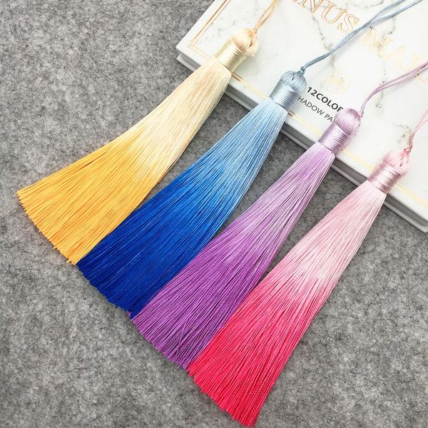 12pcs lot 12cm gradient color tassels silk fringe sewing bangs tassel trim decorative key tassels for curtains home decoration h wmtquh
12pcs lot 12cm gradient color tassels silk fringe sewing bangs tassel trim decorative key tassels for curtains home decoration h wmtquh