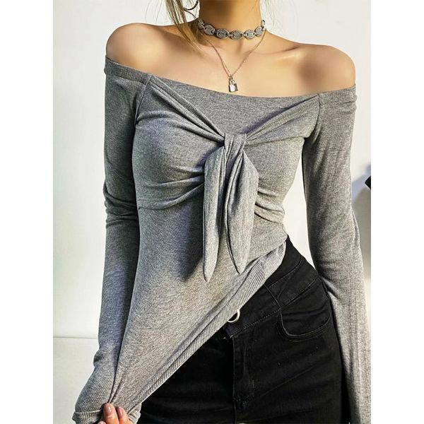 women's t-shirt 2021 women fitted knit bow-knot casual chic fashion ins style woman elastic slim-fit cozy knitted, White
women's t-shirt 2021 women fitted knit bow-knot casual chic fashion ins style woman elastic slim-fit cozy knitted, White