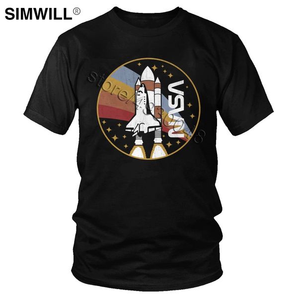 sport retro rocket launch into space tshirt men cotton astronaut gift t-shirts short sleeved o-neck t shirt summer slim fit
sport retro rocket launch into space tshirt men cotton astronaut gift t-shirts short sleeved o-neck t shirt summer slim fit