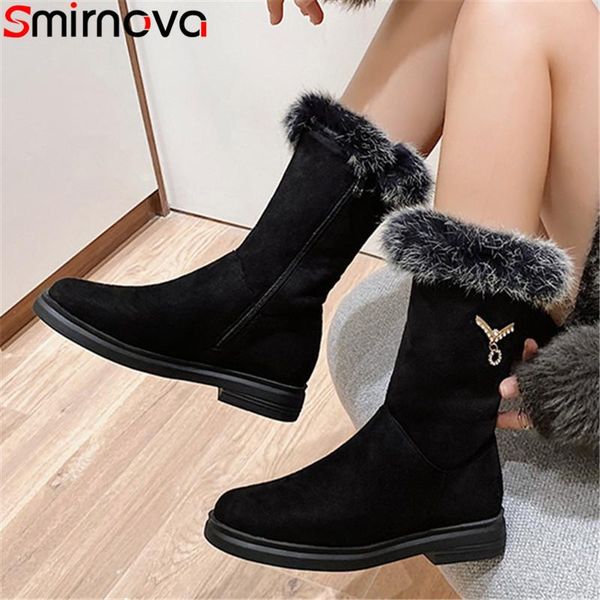 smirnova 2020 new fashion flat casual shoes women ankle boots round toe zip comfortable winter boots ladies shoes big size, Black
smirnova 2020 new fashion flat casual shoes women ankle boots round toe zip comfortable winter boots ladies shoes big size, Black