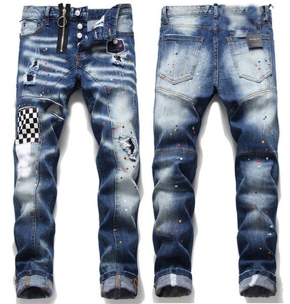 2021 mens designer jeans distressed ripped biker slim fit motorcycle biker denim for men s fashion new style denim pants jeans, Blue
2021 mens designer jeans distressed ripped biker slim fit motorcycle biker denim for men s fashion new style denim pants jeans, Blue