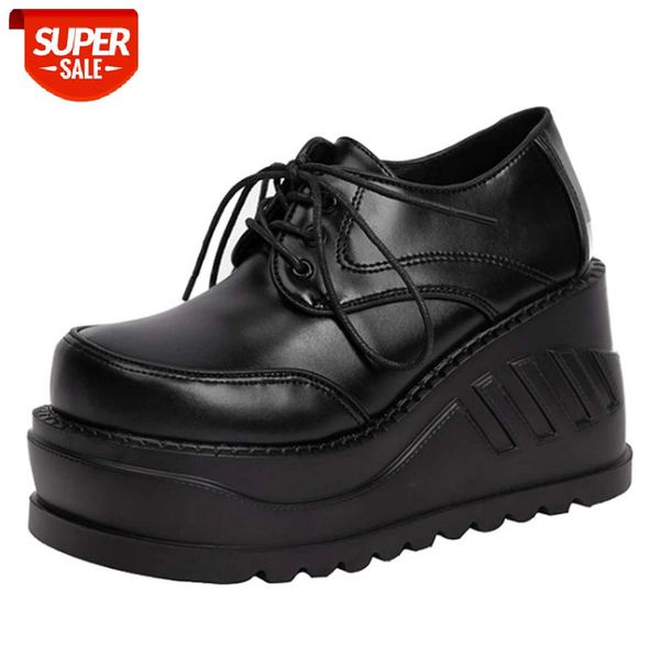 ribetrini new arrival female lace up platform wedges shoes gothic lolita black cosplay women pumps chunky punk pumps #b97p
ribetrini new arrival female lace up platform wedges shoes gothic lolita black cosplay women pumps chunky punk pumps #b97p