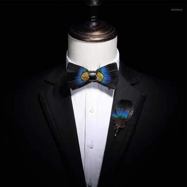 new fashion men's male natural feather handmade personality western european groom ceremonial wedding bow tie set1, Blue;purple
new fashion men's male natural feather handmade personality western european groom ceremonial wedding bow tie set1, Blue;purple