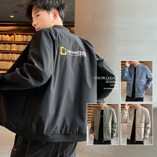 coat men spring and autumn 2020 new style korean-style trend casual autumn clothing men's wear handsome versatile ja, Black;red
coat men spring and autumn 2020 new style korean-style trend casual autumn clothing men's wear handsome versatile ja, Black;red