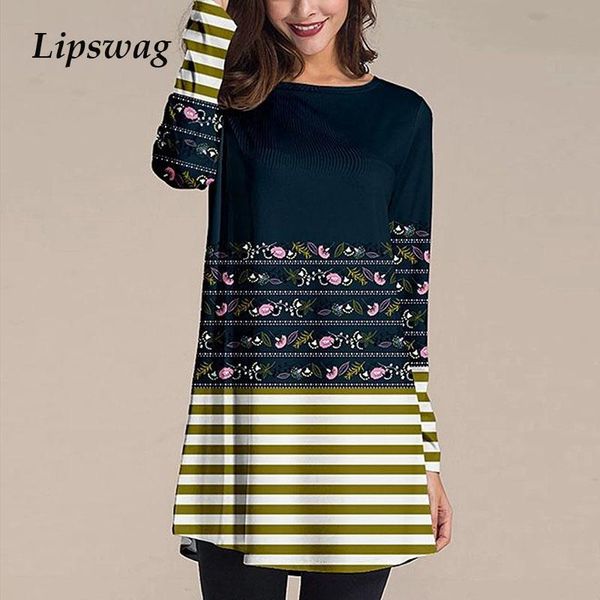 autumn women striped print loose shirt blouse casual vintage o-neck long pullover mujer elegant long sleeve blusa streetwear, White
autumn women striped print loose shirt blouse casual vintage o-neck long pullover mujer elegant long sleeve blusa streetwear, White