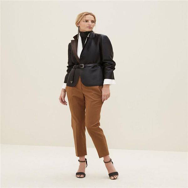 women's pants & capris 2021 winter elegant solid color women pant casual warm female trousers, Black;white
women's pants & capris 2021 winter elegant solid color women pant casual warm female trousers, Black;white