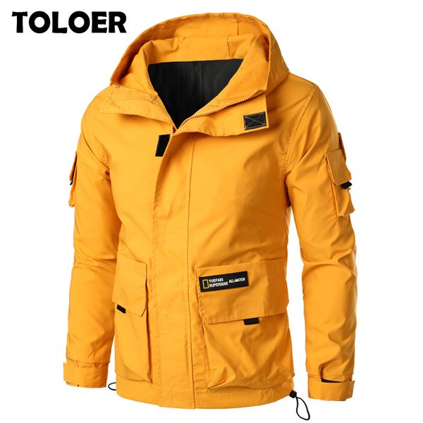 mens bomber jackets autumn casual man solid mulit-pocket sportswear hooded coats mens outwear slim windbreaker jackets clothing 201105, Black;brown
mens bomber jackets autumn casual man solid mulit-pocket sportswear hooded coats mens outwear slim windbreaker jackets clothing 201105, Black;brown