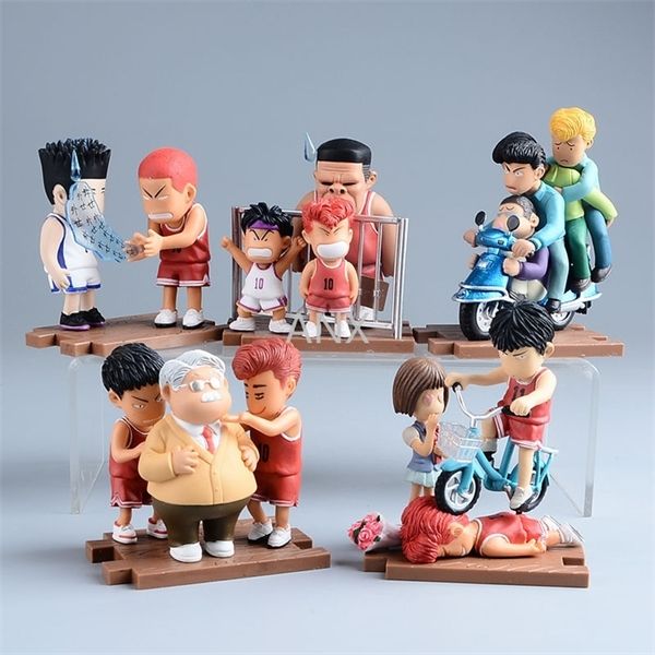 5pcs 10cm slam dunk kaede rukawa figure pvc action anime scene model toy hanamichi sakuragi figure collection gift 1008
5pcs 10cm slam dunk kaede rukawa figure pvc action anime scene model toy hanamichi sakuragi figure collection gift 1008