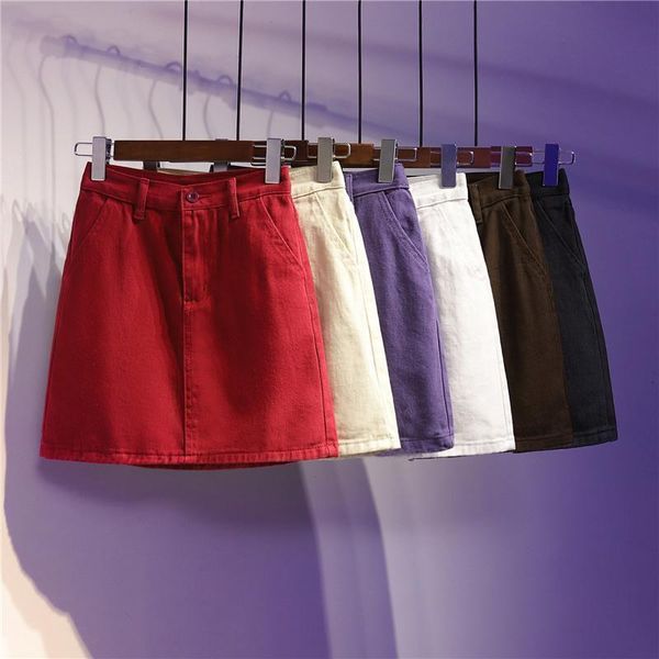 skirts women summer high waist a-line casual daily bodycon denim skirt chic simple student girl cute purple plus size 5xl j68, Black
skirts women summer high waist a-line casual daily bodycon denim skirt chic simple student girl cute purple plus size 5xl j68, Black